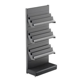 3 Tier Magazine Display Shelves image 0