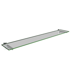 Slatwall Glass Shelf with Brackets (1200x200) image 0