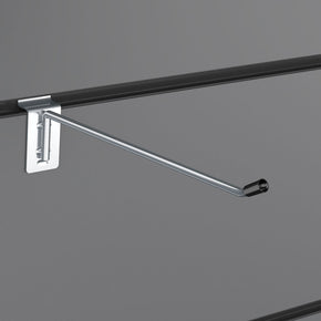 Slatwall Hooks Accessory Single Prong Shop Display 8" 20 cm image 0