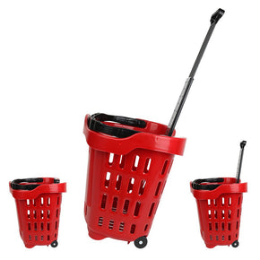 Shopping Troley Basket on Wheels