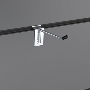 Slatwall Hooks Accessory Single Prong Shop Display 4" 10 cm