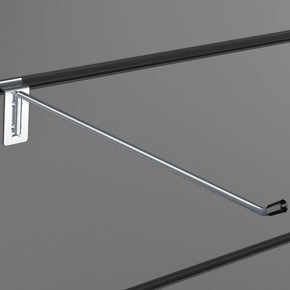 Slatwall Hooks Accessory Single Prong Shop Display 12" 30 cm